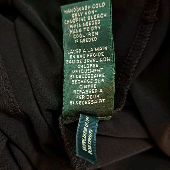 Ralph Lauren Green Label Colorblock Retro Ruched Sheath Pencil Dress Women's 16 - Picture 6 of 6